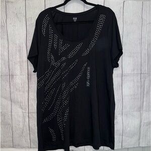 Never Wore Women’s Plus Size Top. Silver ball details